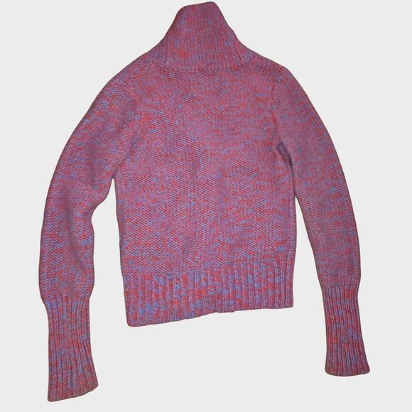 [Y2K Fashion] American Eagle Cardigan Sweater Chunky Knit Womens Medium - 2009 - Picture 3 of 9